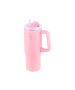 Θερμός Straw Tumbler XL 900ml Blossom Rose Estia Home Art Save the Aegean 01-28688