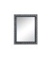 Καθρέπτης Επιτοίχιος Π55xY70 εκ. Black-Silver Wood Πλαίσιο Mirrors & More Sonja 1070196