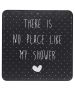 Αντιολισθητικό Ταπέτο Ντουζιέρας Rubber 53x53cm Sealskin Lyrics Black 315232619