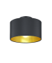 Φωτιστικό Οροφής 30xH22cm 2xE14 Μαύρο Υφασμάτινο Καπέλο Trio Lighting Hostel 608200279