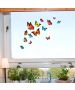 Butterflies αυτοκόλλητα βινυλίου για τζάμι S Ango 69002