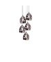 WS19522-5 SOFT PENDANT SMOKEY GREY E2+ HOMELIGHTING 77-3697