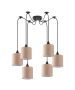 SE21-BL-B10-BL6-SH3 ADEPT PENDANT Brown Shade Pendant+ HOMELIGHTING 77-9026