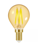 Λαμπτήρας Led Filament Amber Dimmable P45  E14 Μπαλάκι 4,8w 2000K 300lm Ø45xH78mm Enjoy EL825904