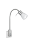 Levisto Μονό Σποτ με Ντουί E14 σε Ασημί Χρώμα Trio Lighting 891010107