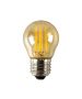 LED FILAMENT E27 BALL AMBER DIM 4W 2700K 230V AC 390LM RA80 ACA GLAMO4WWDIMAM