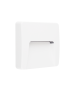 LED WALL SQUARE LUMINAIRE WHITE 230V AC IP65 3W 3000K 200LM RA80 ACA SLIM42W