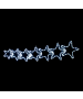 "7 STARS" 144LED ΣΧΕΔΙΟ 6m ΜΟΝΟΚΑΝΑΛ ΦΩΤΟΣΩΛ ΨΥΧΡΟ ΛΕΥΚΟ ΜΗΧΑΝΙΣΜΟ FLASH IP44 119x37cm 1.5m ΚΑΛΩΔ ACA XSTARSLEDW119
