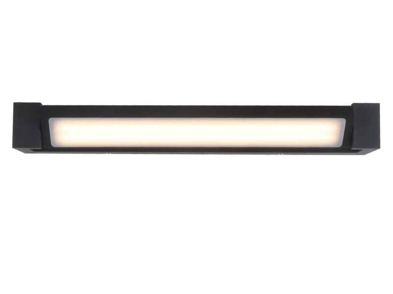 Απλίκα Ανακλινόμενη 40cm 12watt Led 3000K 910 lm 120°  Μαύρο Μέταλλο Viokef Valse 4213201 