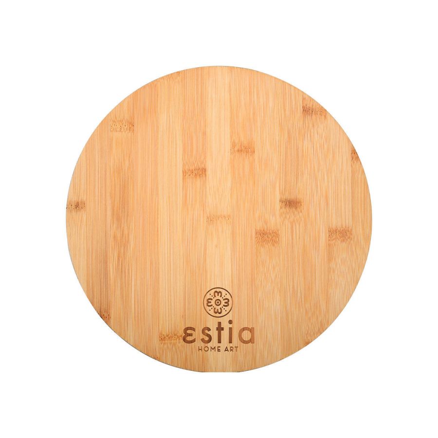 Επιφάνεια Κοπής Στρογγυλή Ø28cm  Bamboo Essential  Estia Home Art 01-13769