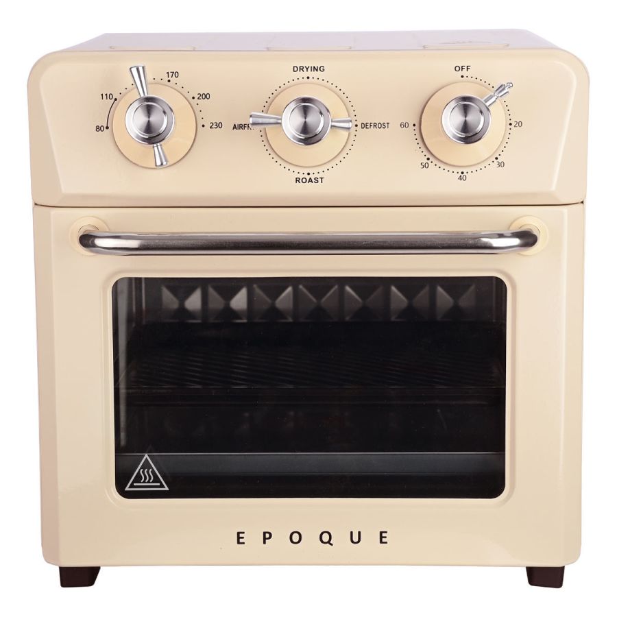 Φριτέζα Αέρος-Φουρνάκι Retro Epoque 12lt 1400w με 4 Λειτουργίες Ψησίματος Estia Home Art 06-23706