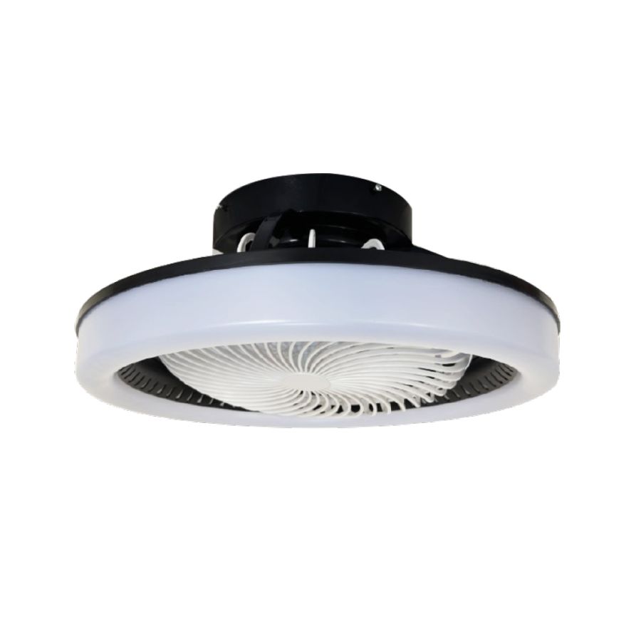 Ανεμιστήρας Οροφής Μαύρος 20w DC 48xH20cm Led 36w 3CCT, Control, Timer it-Lighting Eidin 101000820