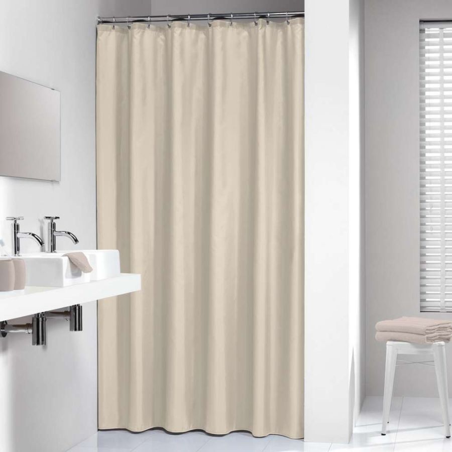 Κουρτίνα Μπάνιου Πλαστική L240xH180 Sealskin Granada Beige 217004760