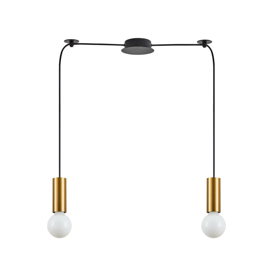 SE21-GM-4-BL2 ADEPT TUBE Gold Matt Pendant+ HOMELIGHTING 77-8570