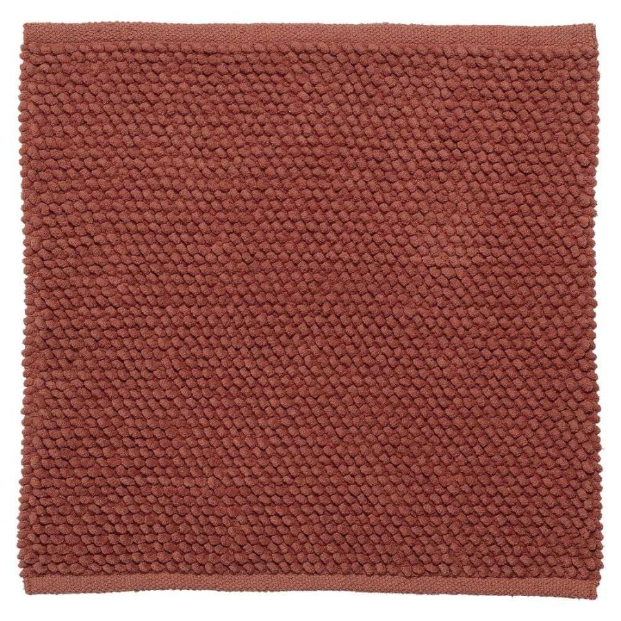 Πατάκι Μπάνιου Cotton 60x60cm Sealskin Delhi Dark Pink 800114