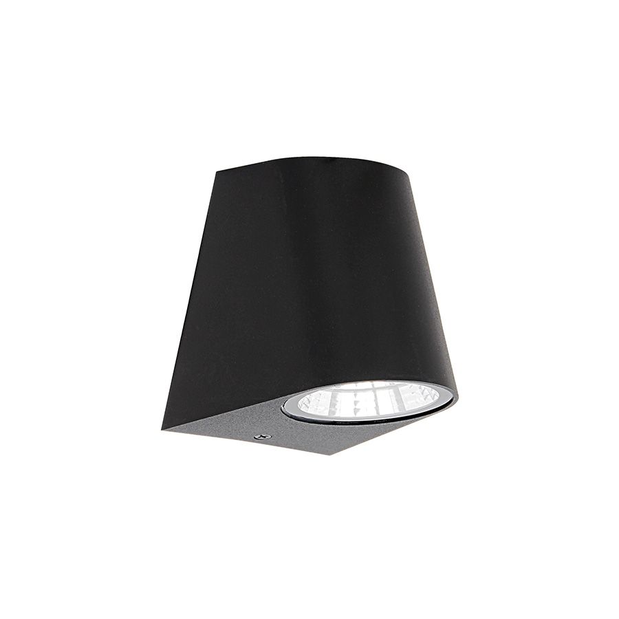 Φωτιστικό Επίτοιχο IP65 H11,5x9,2xB10,8 cm Μαύρο  Sun Light BINO-1701