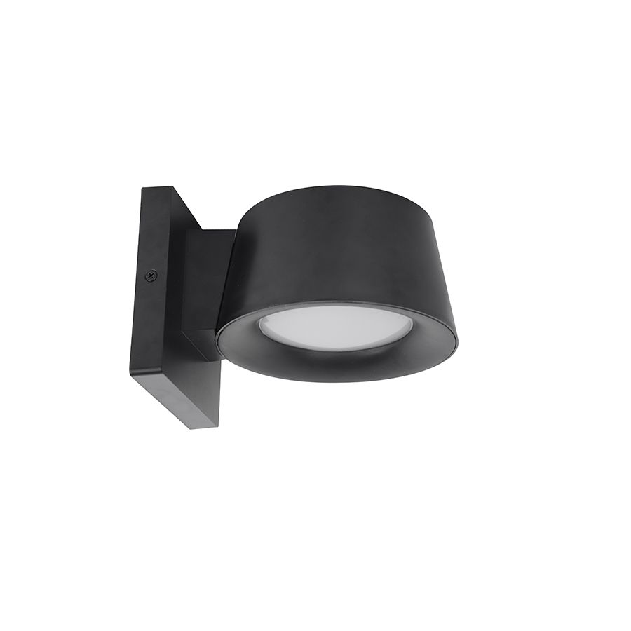 Φωτιστικό Απλίκα Εξ.Χώρου IP65 Μαύρο 12,5x15x18,5cm Led 12w 3000K 610lm Sun Light LENTE-1918