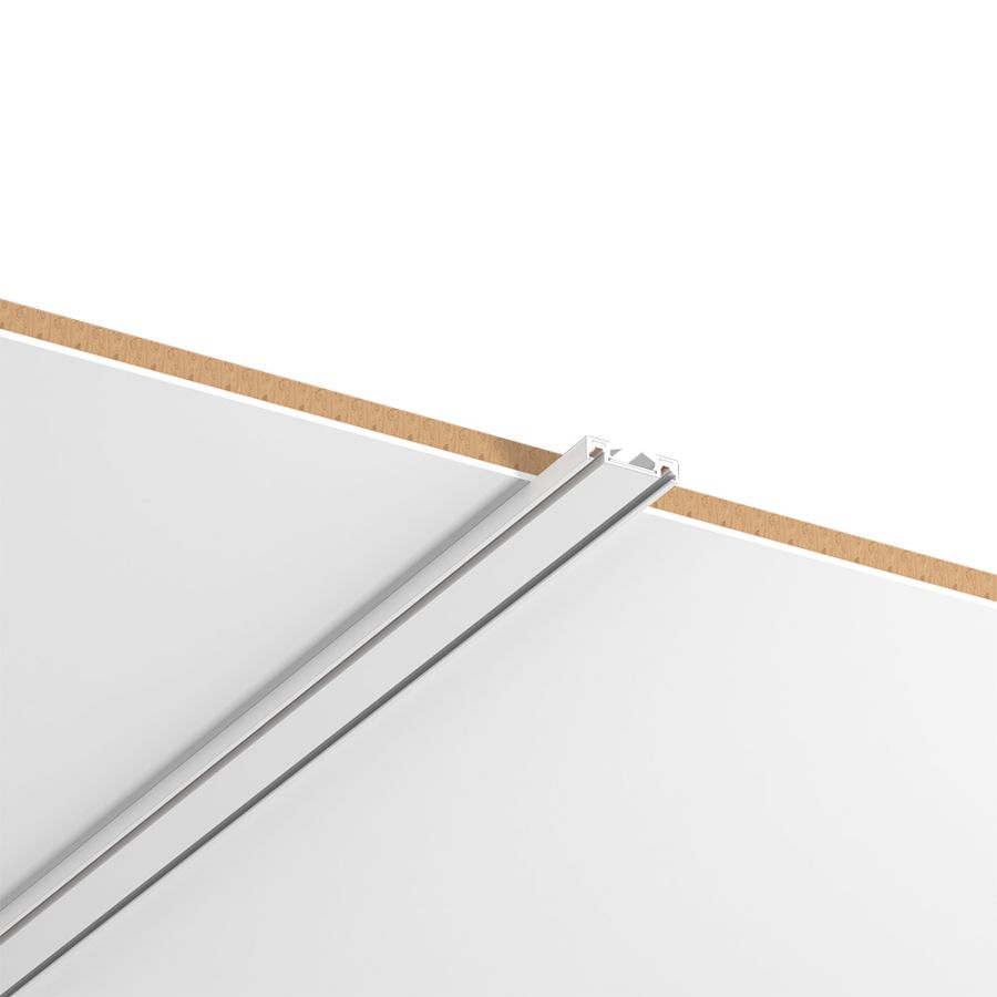 InLight Ultra-Thin μαγνητική ράγα σε λευκή απόχρωση D:1m TR007-WH