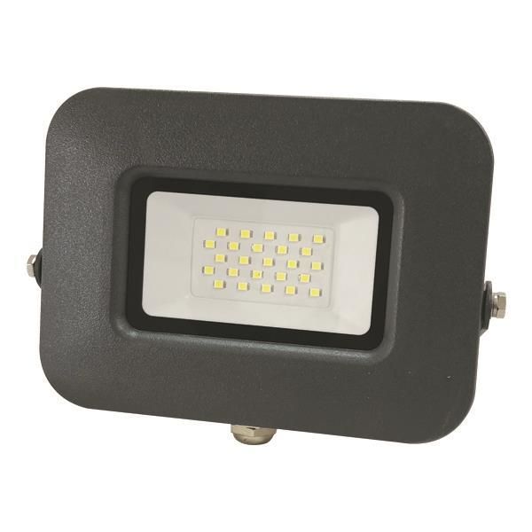 ΠΡΟΒΟΛΕΑΣ LED 20W SMD ΒΑΣΗ 360° ΓΡΑΦΙΤΗΣ IP65 3000K PLUS 147-69705