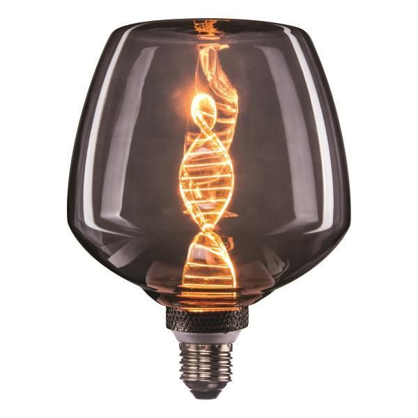 ΛΑΜΠΑ LED S125 4W E27 1800K 220-240V DNA SMOKY DIMMABLE Eurolamp 147-78735