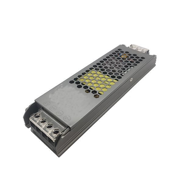 ΤΡΟΦΟΔΟΤΙΚΟ ΜΕΤΑΛΛΙΚΟ SLIM 12V DC 200W IP20 Eurolamp 145-71036