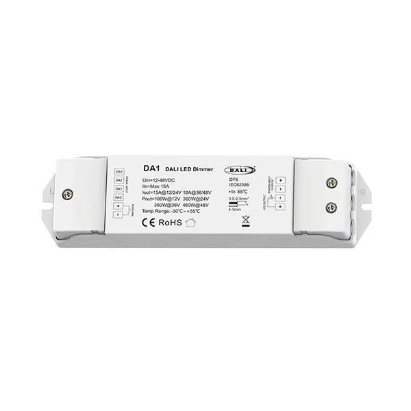 DALI LED DIMMER 5A*2CH 12-48VDC (PUSH BOTTON) DA1 Eurolamp 145-71600