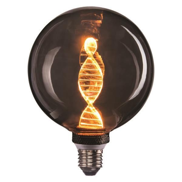 ΛΑΜΠΑ LED ΓΛΟΜΠΟΣ G125 4W E27 1800K 220-240V DNA SMOKY DIMMABLE Eurolamp 147-78731