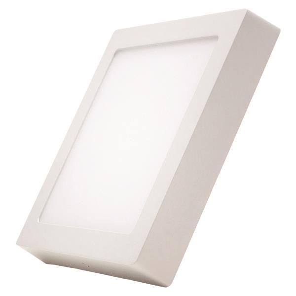 ΦΩΤΙΣΤΙΚΟ ΕΞΩΤΕΡΙΚΟ LED SLIM 225Χ225 20W 6500K ΛΕΥΚΟ PLUS 145-68530