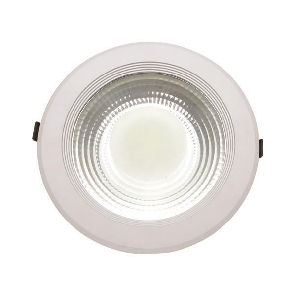 ΦΩΤΙΣΤΙΚΟ ΧΩΝΕΥΤΟ LED COB  Φ220 30W 4000K ΛΕΥΚΟ PLUS 145-68202