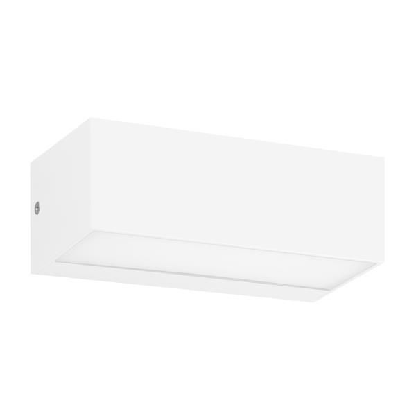 ΦΩΤΙΣΤΙΚΟ ΤΟΙΧΟΥ LED 12W 230x90x100 3CCT IP65 ΛΕΥΚΟ "LIMA" Eurolamp 145-52128