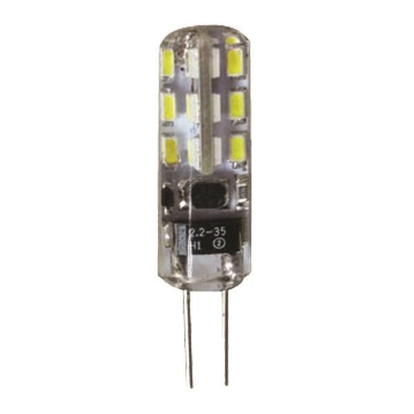 ΛΑΜΠΑ LED SMD 1,5W G4 6500K ΣΙΛΙΚΟΝΗΣ 12V AC/DC 147-84608