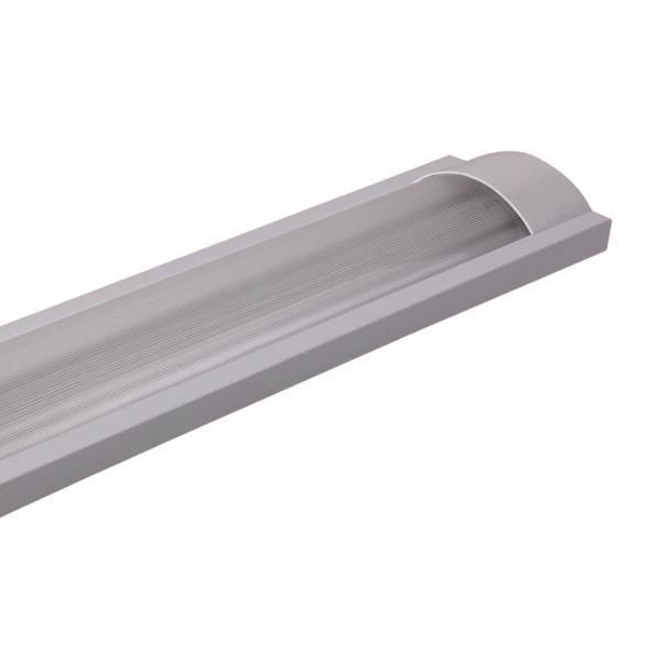 ΦΩΤΙΣΤΙΚΟ ΜΕΤΑΛΛΙΚΟ ΚΕΝΟ ΟΒΑΛ ΓΙΑ LED TUBE 2Χ120cm 147-56021