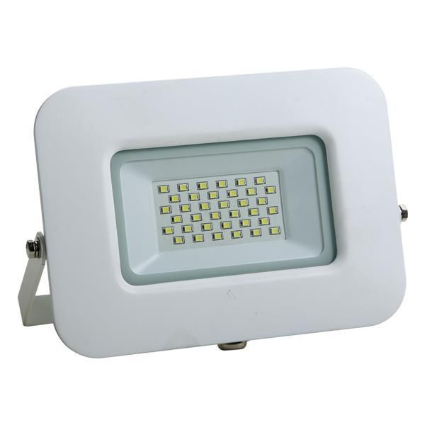 ΠΡΟΒΟΛΕΑΣ LED 30W SMD ΒΑΣΗ 360° ΛΕΥΚΟΣ IP65 4000K PLUS 147-69323