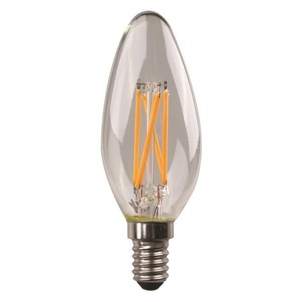 ΛΑΜΠΑ LED ΜΙΝΙΟΝ CROSSED FILAMENT 6.5W E14 3000K 220-240V DIMMABLE 147-78173