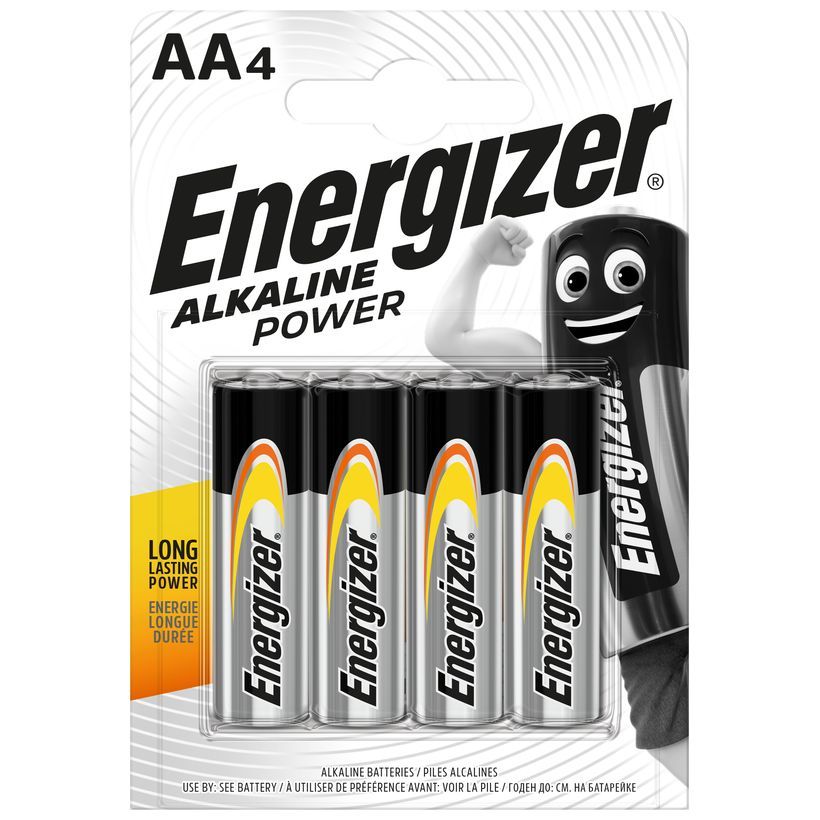 Μπαταρίες Αλκαλικές AA /Ε91 (Μινιόν) Energizer Alkaline Power LR6 F016697