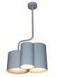 HL-3567-3PA BRODY WHITE PENDANT HOMELIGHTING 77-3986