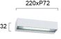 Απλίκα IP54 Λευκή Led 12w 3000K 720lm L220xH32mm Tech Viokef 4137601