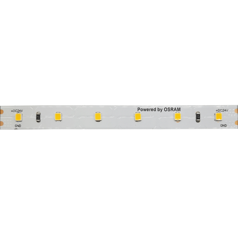 LED SMD STRIP 24V DC 12W/M 4000K 1250LM/M IP20 10MM CRI80 OSRAM 2835 60LEDS/M 3SDCM 5M REEL 5YRS ACA 24128040