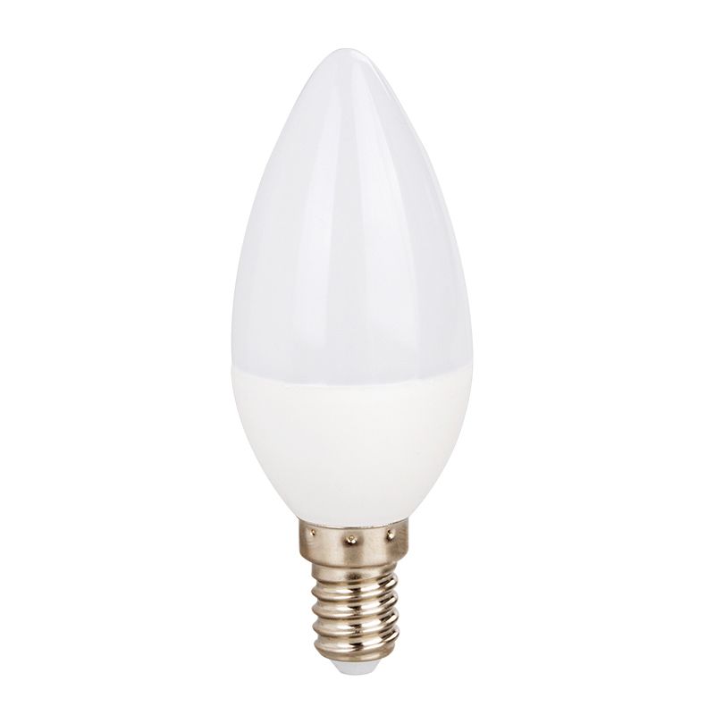 LED CANDLE E14 230V 5W COLOR DIMMABLE 180° 360Lm Ra80 ACA C37514CCT