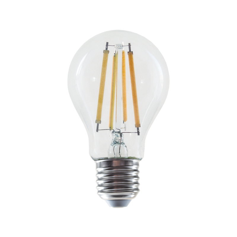 LED FILAMENT E27 A60 10W 6500K 230V AC 1300LM RA80 ACA ELIOR10CW