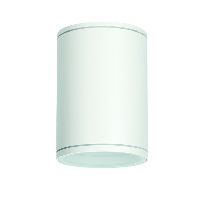 E27 PAR30  ROUND CEILING LUMINAIRE 230V AC MATT WHITE IP65 MAX.35W ACA LG2302E27W