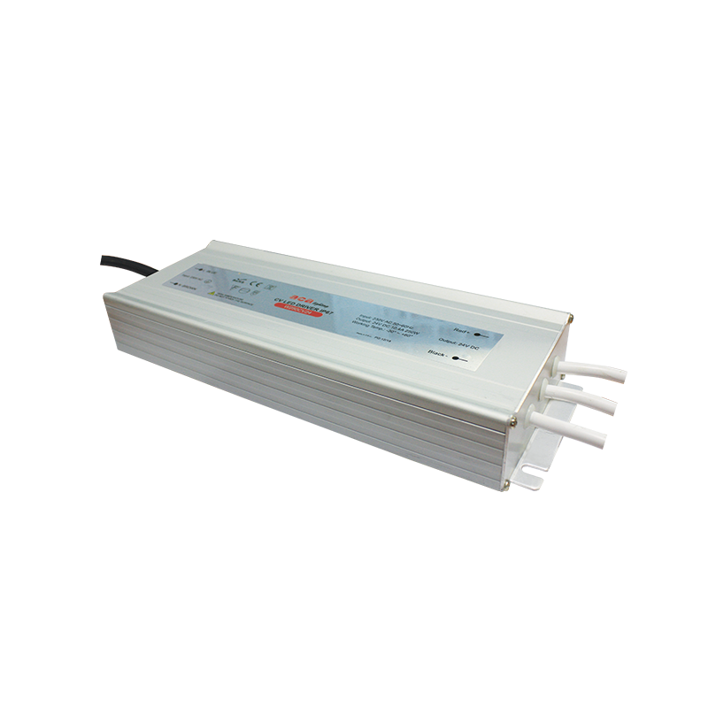 METAL CV LED DRIVER 250W 230V AC-24V DC 10.4A IP67 WITH CABLES ACA W250CV24