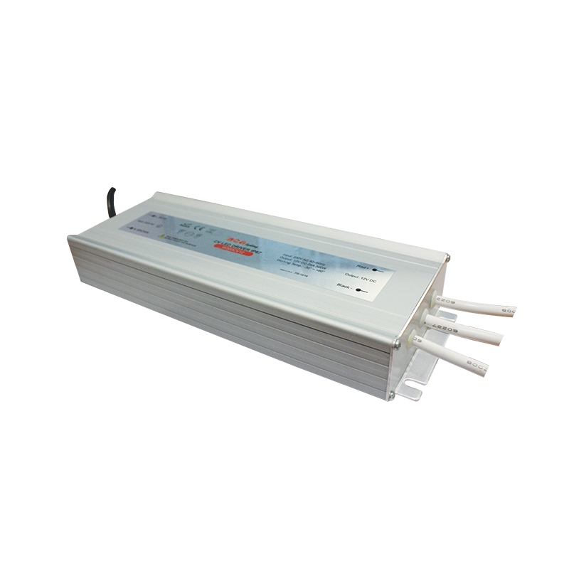 METAL CV LED DRIVER 300W 230V AC-12V DC 25A IP67 WITH CABLES ACA W300CV12