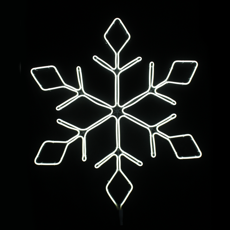 "SNOWFLAKE" 600LED ΣΧΕΔΙΟ 6m ΦΩΤΟΣΩΛ ΝΕΟΝ ΘΕΡΜΟ ΛΕΥΚΟ IP44 66x57cm 1.5m ΚΑΛΩΔ ACA X0860014111