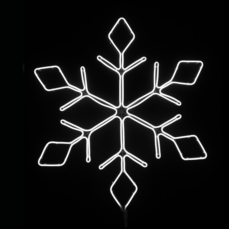 "SNOWFLAKE" 600LED ΣΧΕΔΙΟ 6m ΦΩΤΟΣΩΛ ΝΕΟΝ ΨΥΧΡΟ ΛΕΥΚΟ IP44 66x57.5cm 1.5m ΚΑΛΩΔ ACA X0860024111