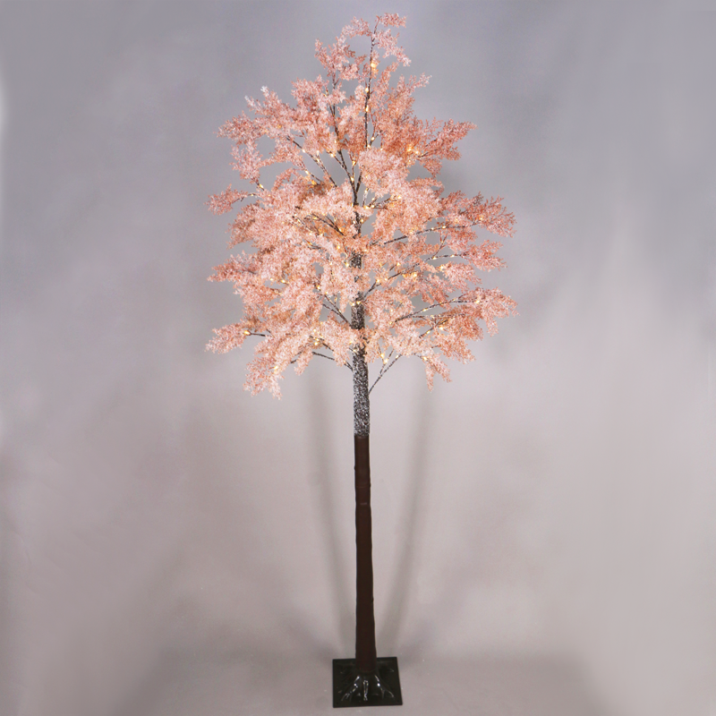 “SNOW FLOWER TREE” 160 WW LED ΛΑΜΠΑΚ. ΑΝΤΑΠΤ. (4,5V) IP44 ΥΨΟΣ 240CM ΒΑΣΗ 26x26CM 3M ΚΑΛΩΔ ΤΡΟΦ. ACA X10160145