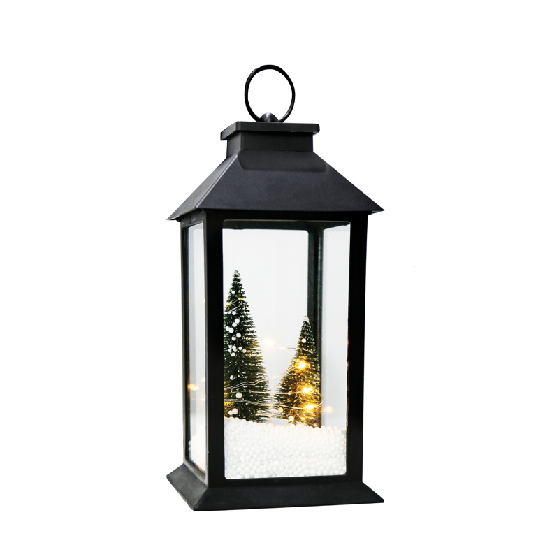 "“PLASTIC LANTERN” ΦΑΝΑΡΑΚΙ-ΔΕΝΤΡΟ 10 LED ΛΑΜΠΑΚΙA ΜΠΑΤΑΡ(3xAAA) ΘΕΡΜΟ ΛΕΥΚΟ IP20 14x14x30cm " ACA XLANBWW303A