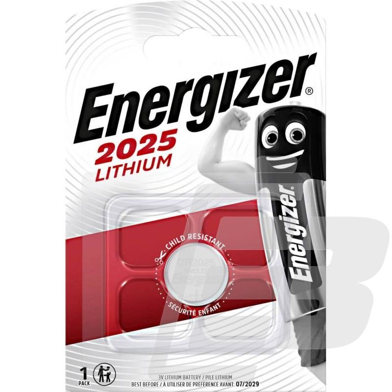 Μπαταρία Λιθίου 3V 163mAh Energizer CR2025 