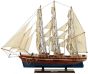 Ξύλινο Καράβι Ιστιοφόρο Cutty Sark 70x13xH60cm,Χρώμα Καφέ-Μπλε 31114