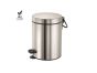 Χαρτοδοχείο 5lt  Χρώμα Brushed Nickel Soft Closιng Sanco Waste Bins 90680-A73